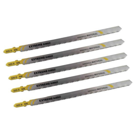 Lame de scie sauteuse BiM EXTREME™ pour panneaux sandwich (T718BF) (5pcs)