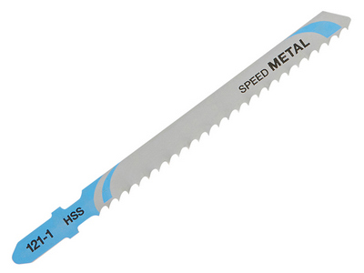 Jigsaw blade HSS for aluminum, plastic and fiberglass <30mm (T127D) (5pcs)