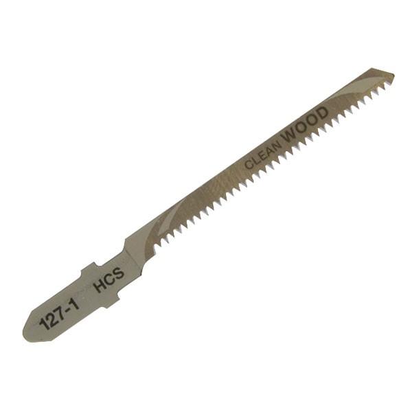 Lame de scie sauteuse HCS pour courbes courtes dans le bois (T101AO) (5pcs)