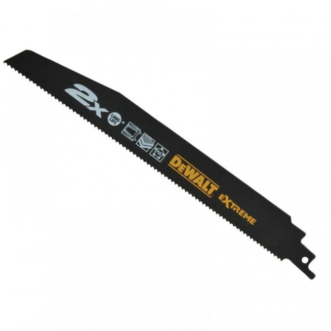 Reciprocating saw blade 2X BiM 152x4,2mm extra thick, universal application