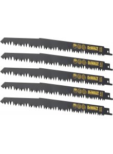 Reciprocating saw blade HCS 240x4,4-6,0mm fast and rough cutting, e.g. Pruning (5st)