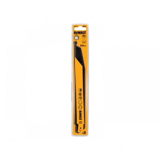 Lame de scie à guichet BiM 203x1,8mm métal ferreux et non ferreux 3-8mm