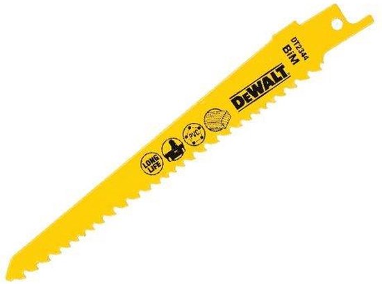 Reciprocating saw blade BiM 150x1,4-3,35, Wood/Metal - S123XF