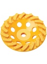 Tête de meulage diamantée turbo 125mm