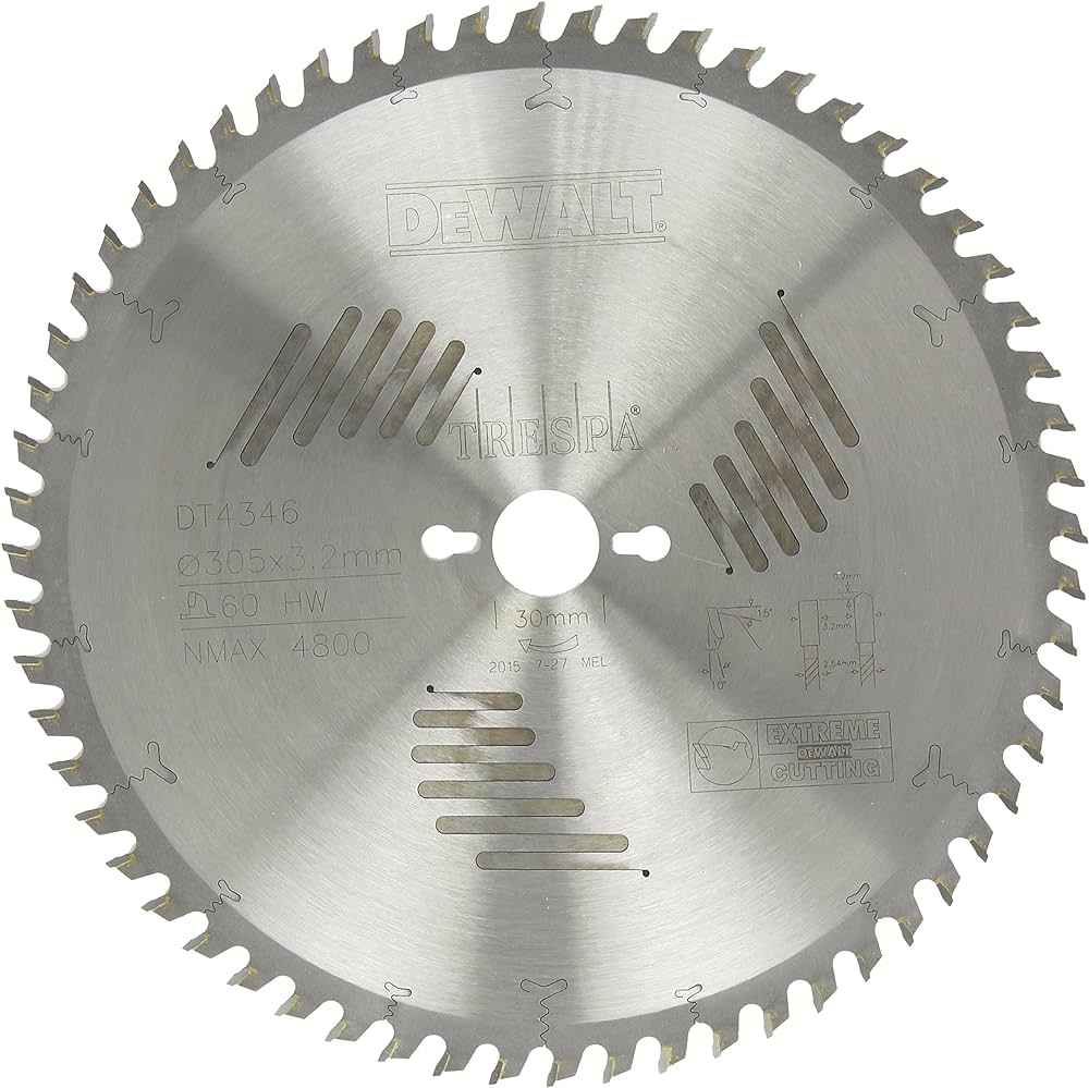 CZB suitable for Trespa®, 305x30x60t, HT, positive 5°, notch 3.2mm