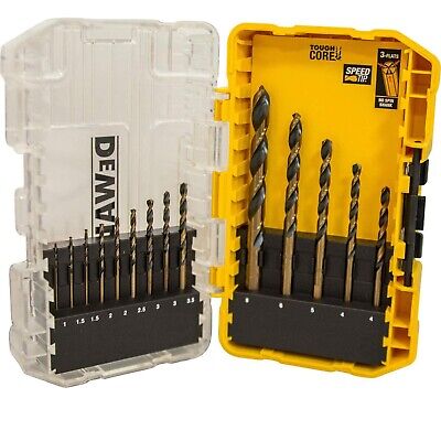 14 pièces mèches métal Noir & Or (1mm-8mm) dans TOUGH CASE