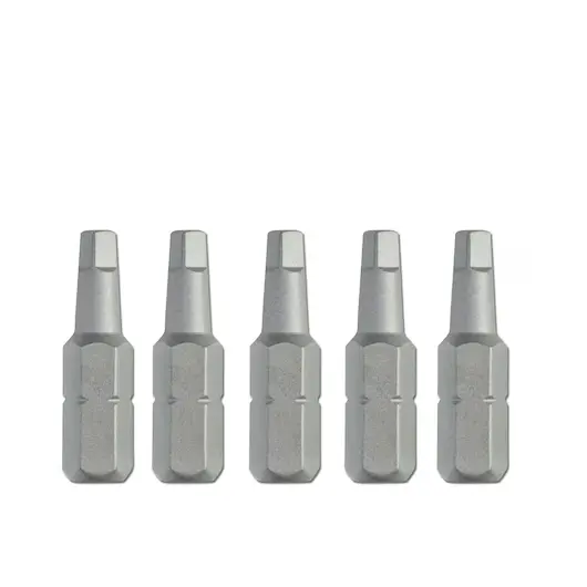 embout de vis à tête carrée de 25mm 1mm (5pcs)