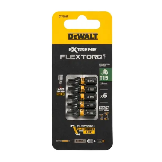 IMPACT Torsion 25mm Torx T15 (5pcs)