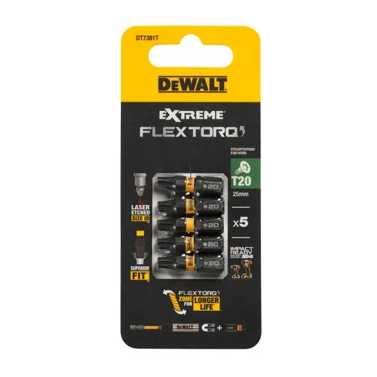 IMPACT Torsion 25mm Torx T20 (5pcs)