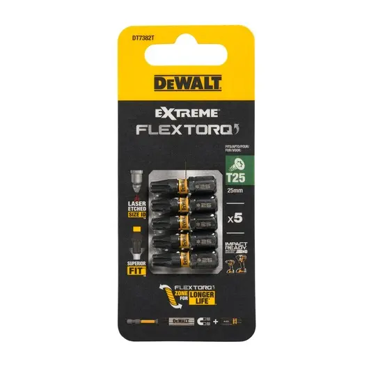 IMPACT Torsion 25mm Torx T25 (5pcs)