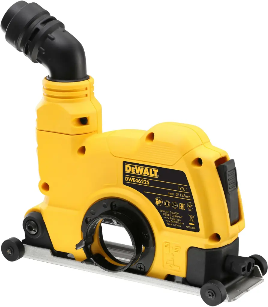 Capuchon de broyage pour l'extraction des poussières 125mm
