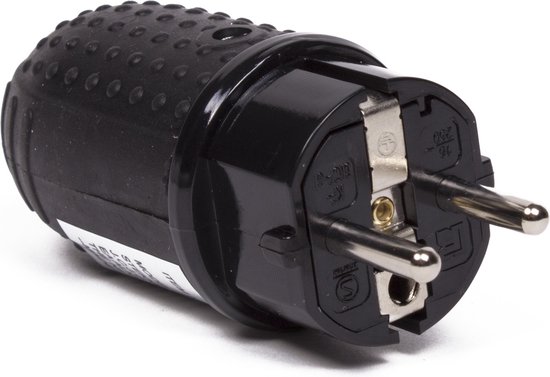 Stekker - IP44 rubber 