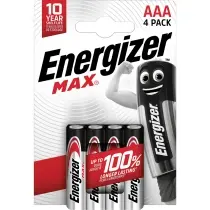 Batterij energizer ultra plus AAA 4st