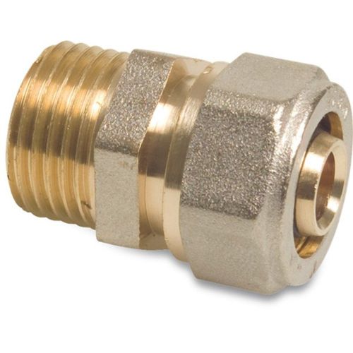 Alpex Hydro-S overgangsbus messing 16mm x 1/2" BU.