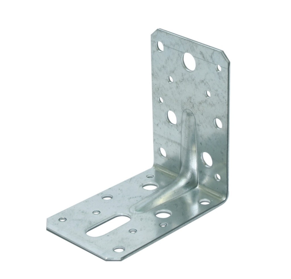 Ancrage d'angle avec rainure 90x90 (60x2,5mm)