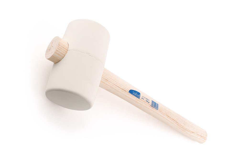 Marteau en caoutchouc blanc no 3 720g