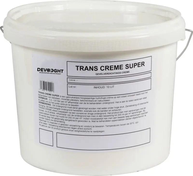 Facade paste 5 liters (25m² surface area) (hydrofuge)