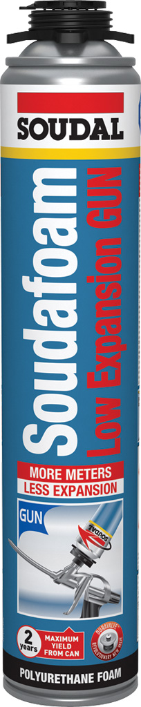 Soudafoam gun low expansion 750ml (12pcs/box)