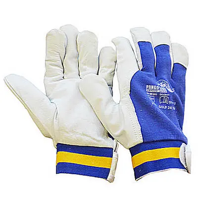 Glove pangolin bl/gr velcro pickup