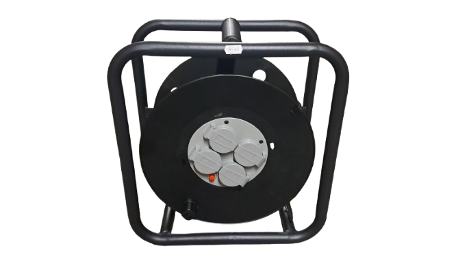 Kabelhaspel leeg XT-PRO kader + trommel voor 40 m kabel