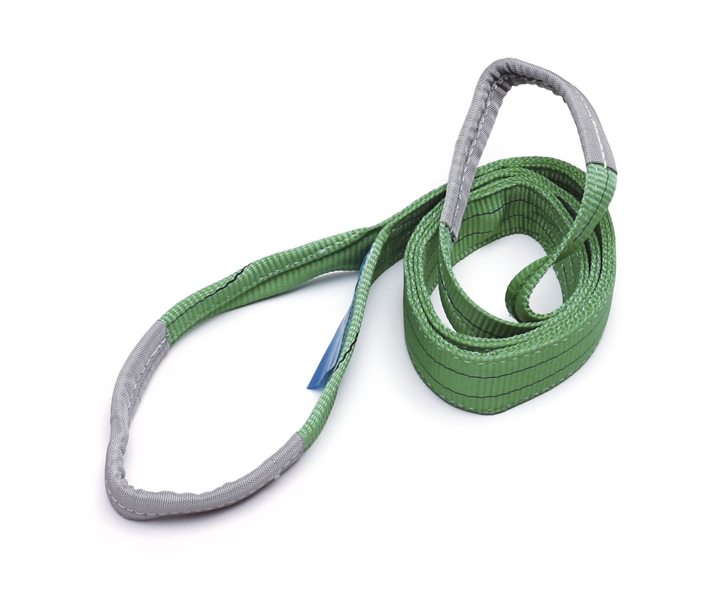 Hijsband, 2 T - 60 mm x 2 m - EN 1492-1 