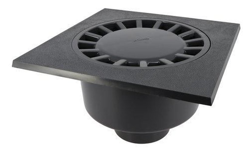 Clock trap 15x15 dark gray Nicoll