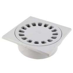 Bell trap 20x20 light gray Nicoll