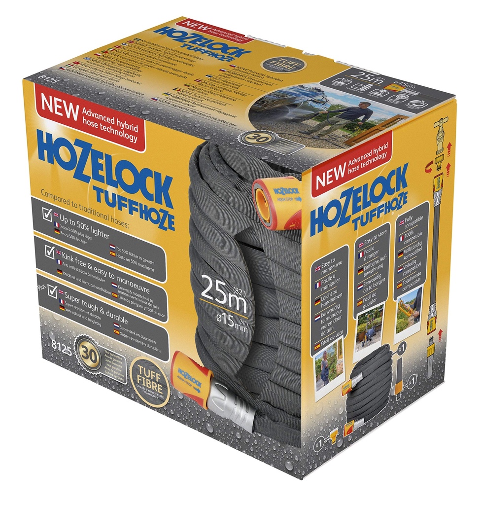 Tuinslang tuffhoze hozelock 25m