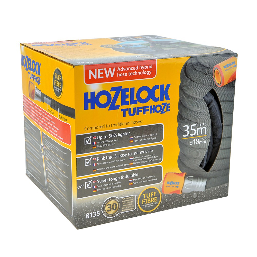 Garden hose tuffhoze hozelock 35m
