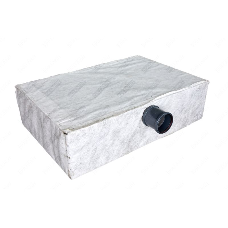 Infiltratiekrat 600l met infiltratiedoek (1m50 x 1m x 0.4m)  