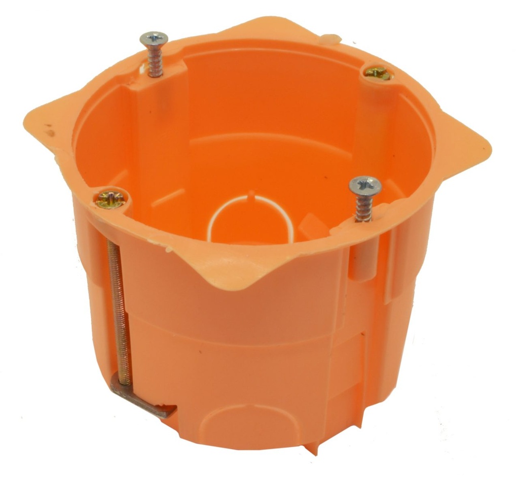 Hollewanddoos enkel diep (61mm) (gyproc) dia=68mm (22051)