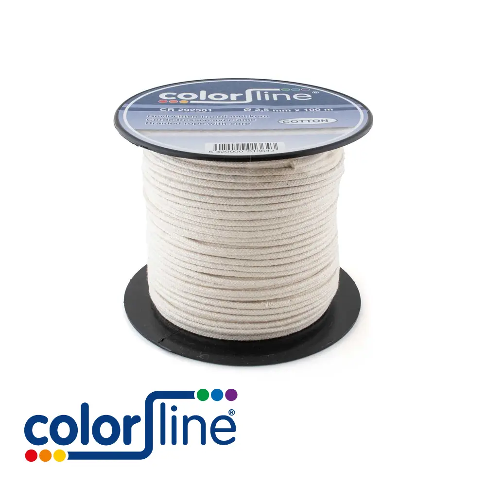 Cotton cord 4 mm (100m/roll)