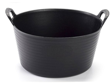 Metserskuip flexibel 56l zwart  