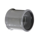 PVC plug socket dia 110 gray benor SN8