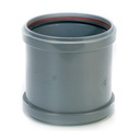 PVC schuifmof dia 160 grijs benor SN4  