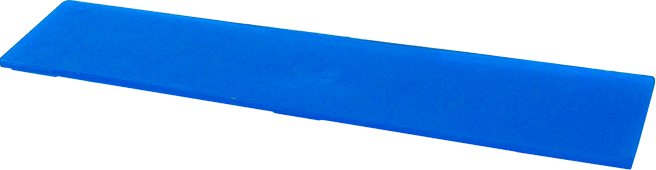 Clés plates - bleu - 100x22x1mm - 200pcs knudsen