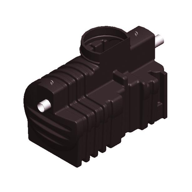 Koolwaterstof PSDC10 DN160 olie- en benzine afscheider 10l/s zonder bypass