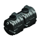 Koolwaterstof PSDC50 olie- en benzine afscheider 50l/s zonder bypass