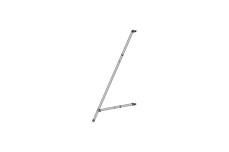 Rack hymer triangle stabilizer 2.63x0.15m