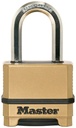 Padlock excell masterlock 4 digits, shackle 38mm