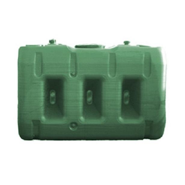 Réservoir de stockage hors sol 3000l sans ceinture en acier (2630x880x1650) 120kg