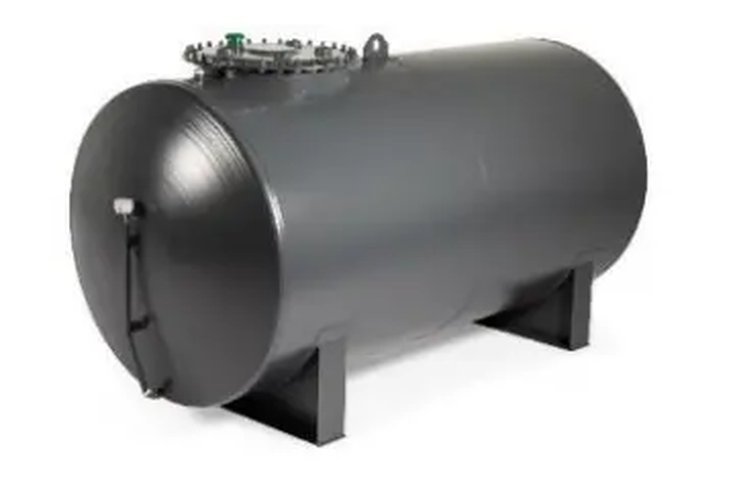Bovengrondse dubbelwandige ronde opslagtank 4000l