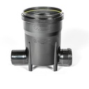 PE put dia 250 2x110 met kraag ds