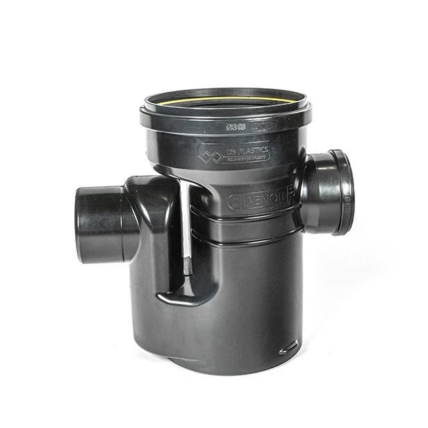 PE pit dia 315 1x160 1x160 siphon with collar
