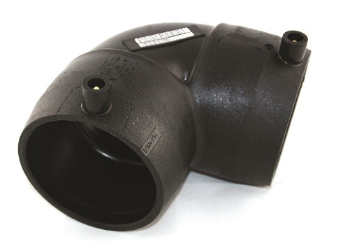 PE pressure electrofusion bend dia 400mm 90° SDR11 PN16
