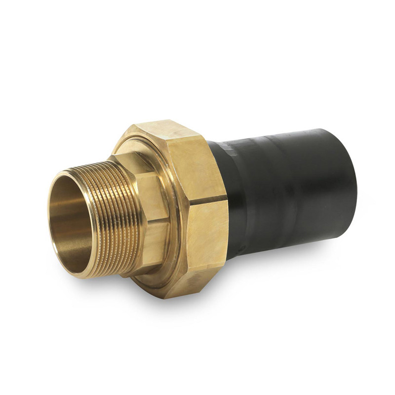 Pièce de transition de pression PE 20x1/2» ML SDR11 PN16 PE/cuivre