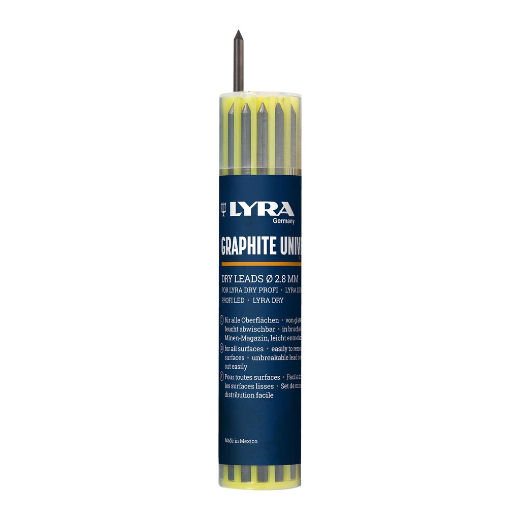 Pencil pica dry refills black