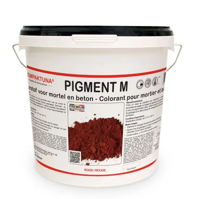Pigment rood 0,75 kg 