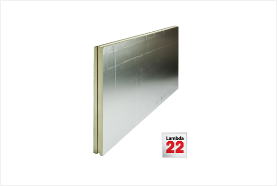 PIR 10cm Iko Enertherm ALU NF TG 2.40x1.20 (5.76m²/pak)  R=4.5