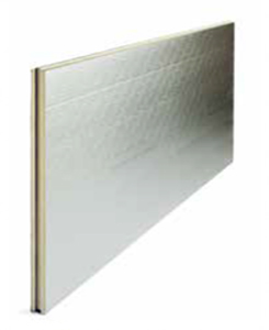 PIR 14 cm Iko enertherm Alu Pure TG (1.2x0.6m) (2.16m²/pak) (25.92m²/pal) R=6.35 (brandklasse D